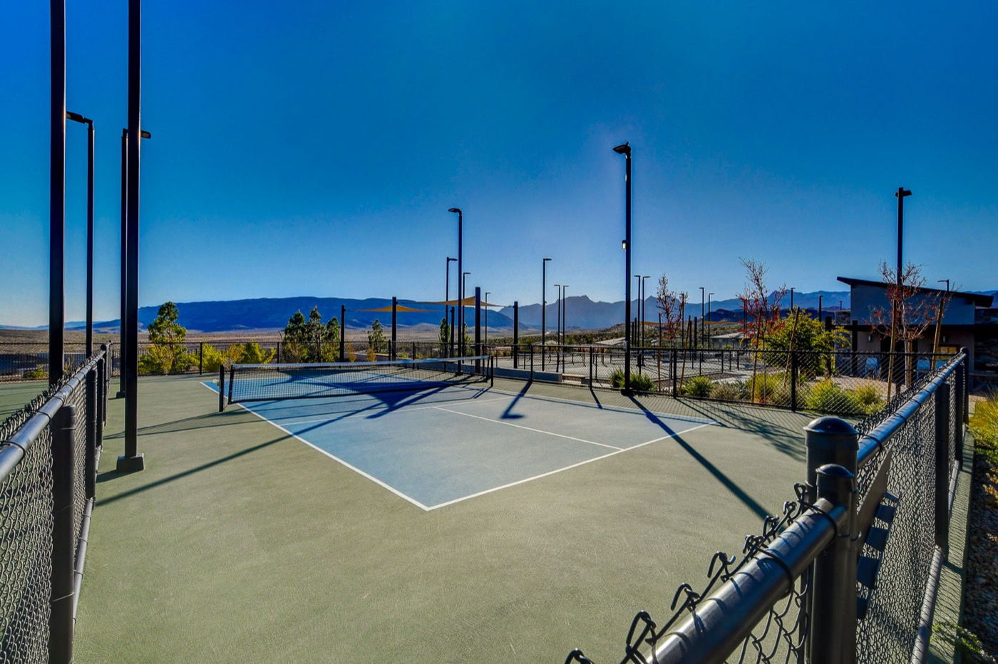 Pickleball court at Heritage at Stonebridge