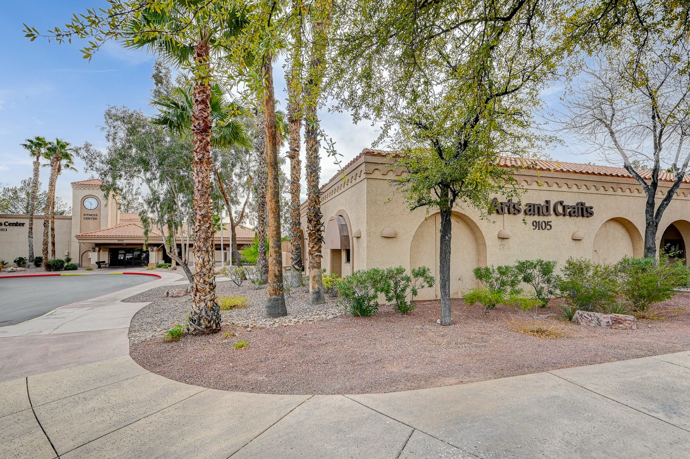 Arts and crafts building in Sun City Summerlin